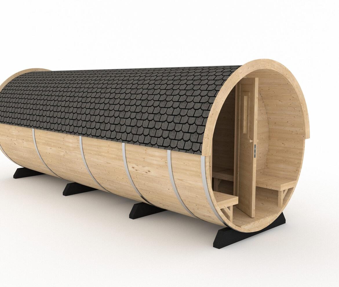 Woodstoc Barrel Sauna - Barrel Sauna