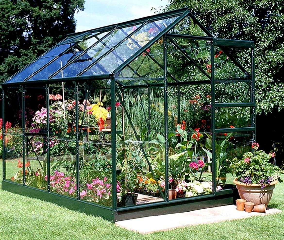 Halls Popular 6ft x 8ft Greenhouse - Halls Traditional & Qube Greenhouses