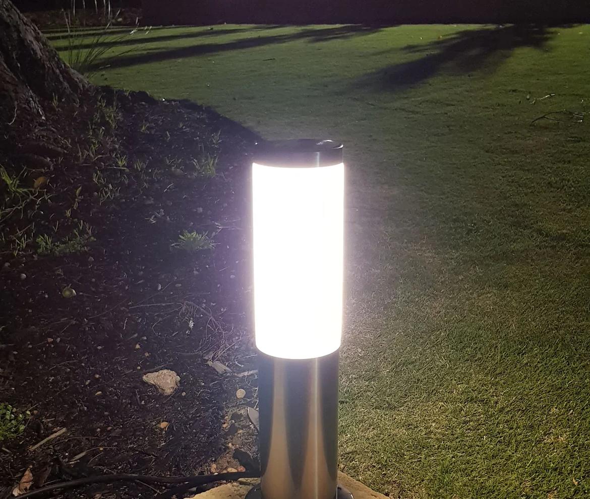 Ellumiere Bollard Light S/Steel - Mains Lighting