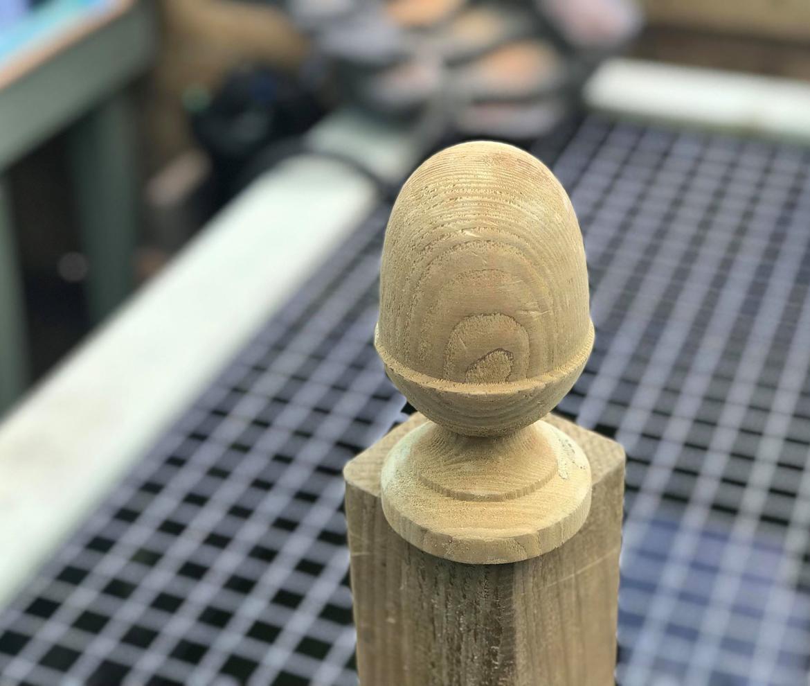 Acorn Finial 100mm - Post Caps