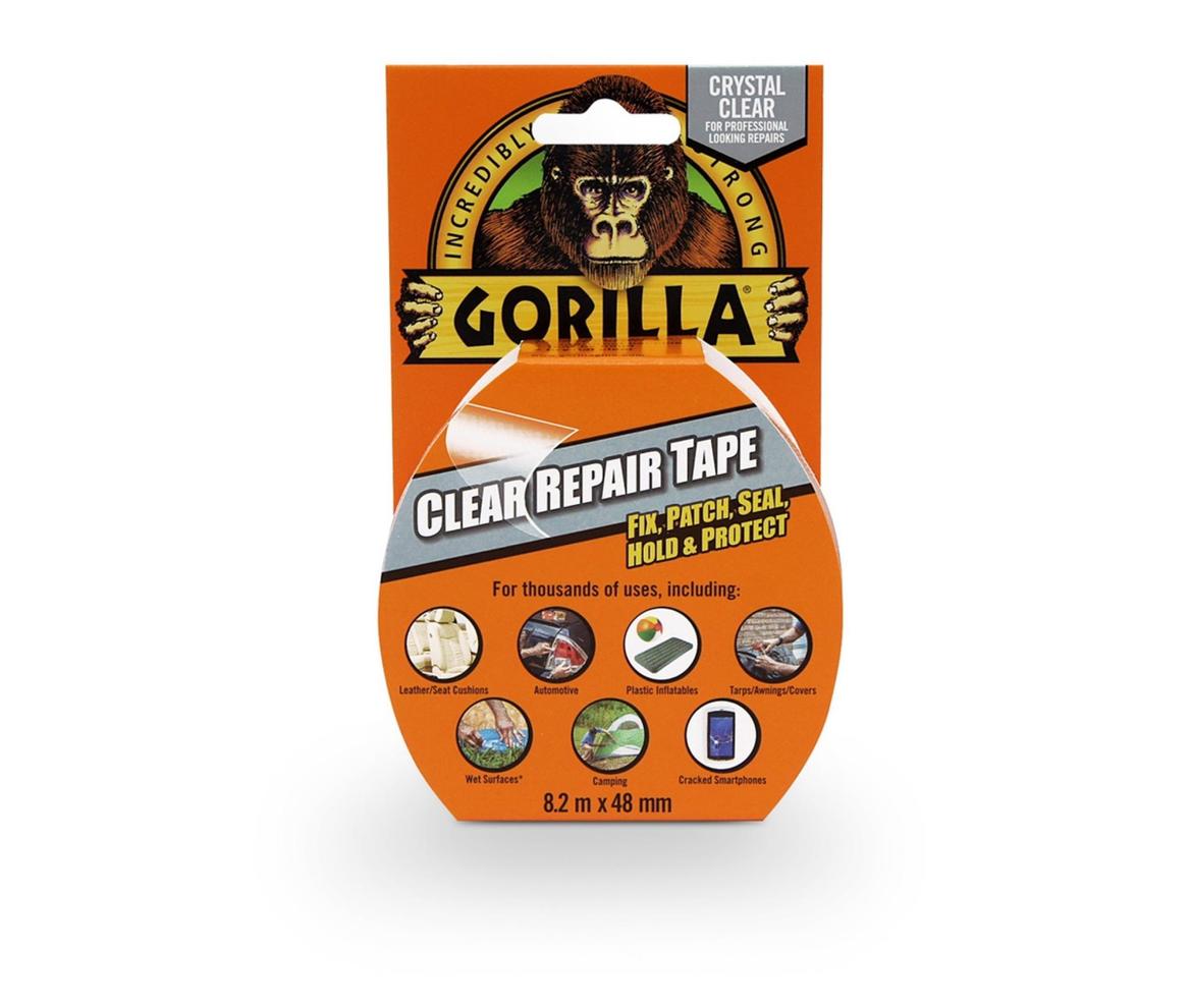 Gorilla Clear Repair Tape – 8.2m - Gorilla Range