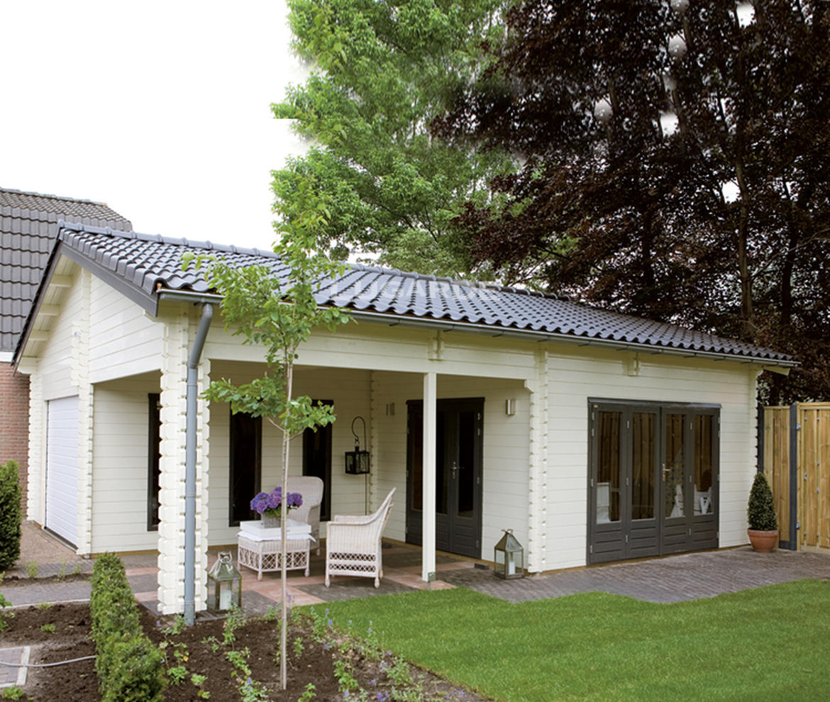 Lugarde Log Cabin - Lugarde Garages