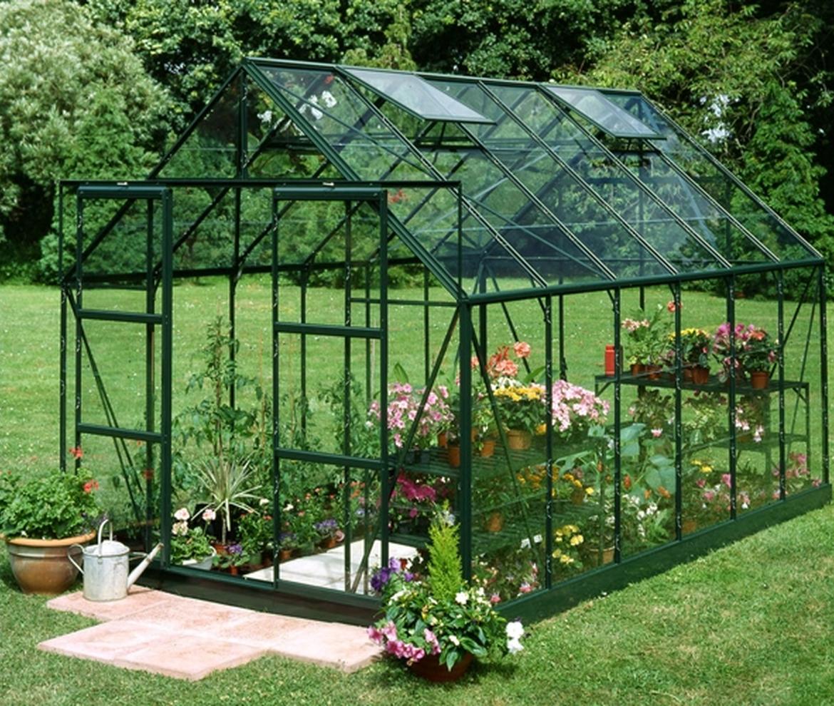 Halls Magnum 12ft x 8ft Greenhouse - Halls Traditional & Qube Greenhouses