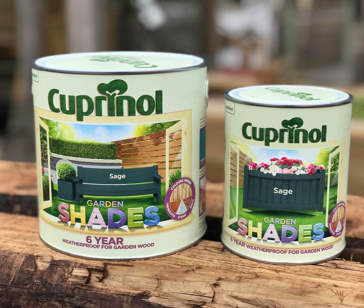 Cuprinol ‘Sage’ Garden Shades - Paints & Oils