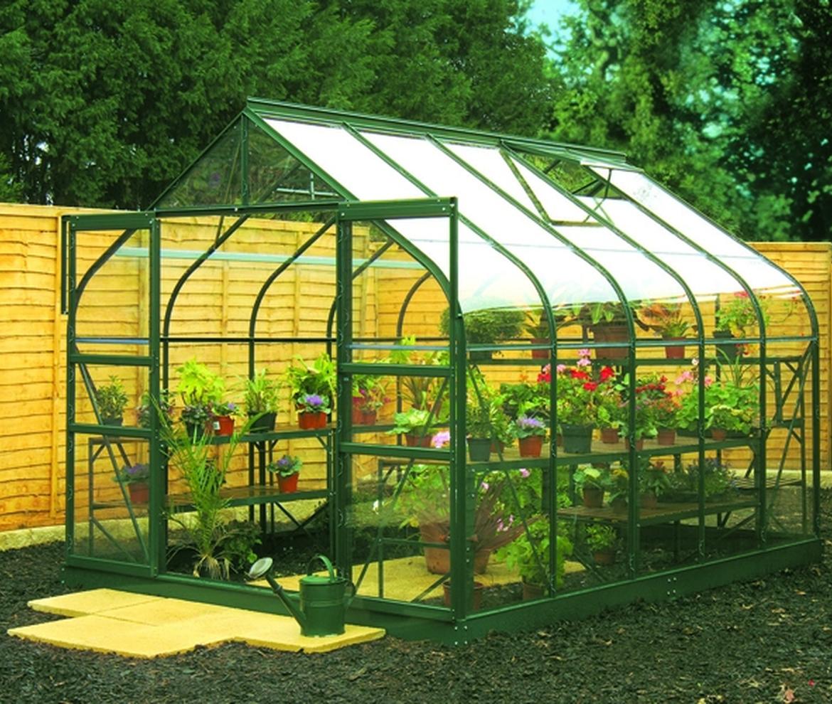 Halls Supreme 10ft x 8ft Greenhouse - Halls Traditional & Qube Greenhouses