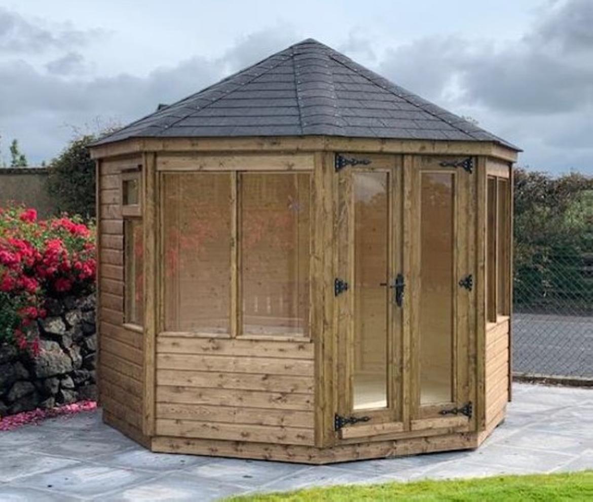 Oakdale octagonal summerhouse - Sheds & Summerhouses