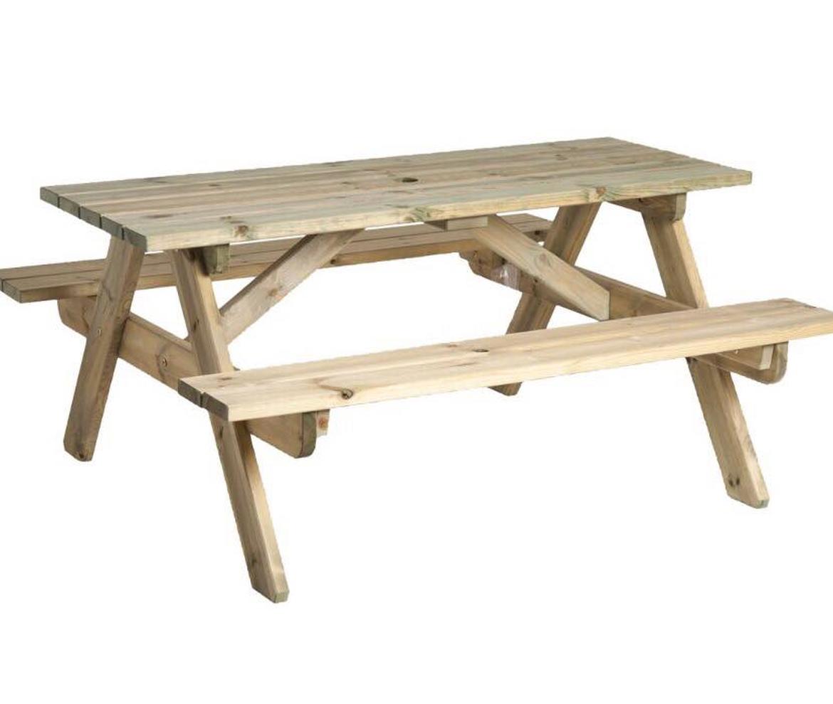 Woburn Heavy Duty Picnic Table Woodstoc Outside Made Better