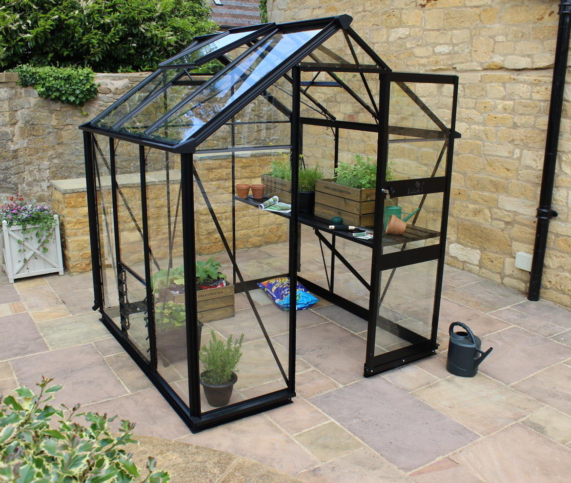 Halls Cotswold Burford 2.5m x 1.9m - Halls Cotswold Greenhouses