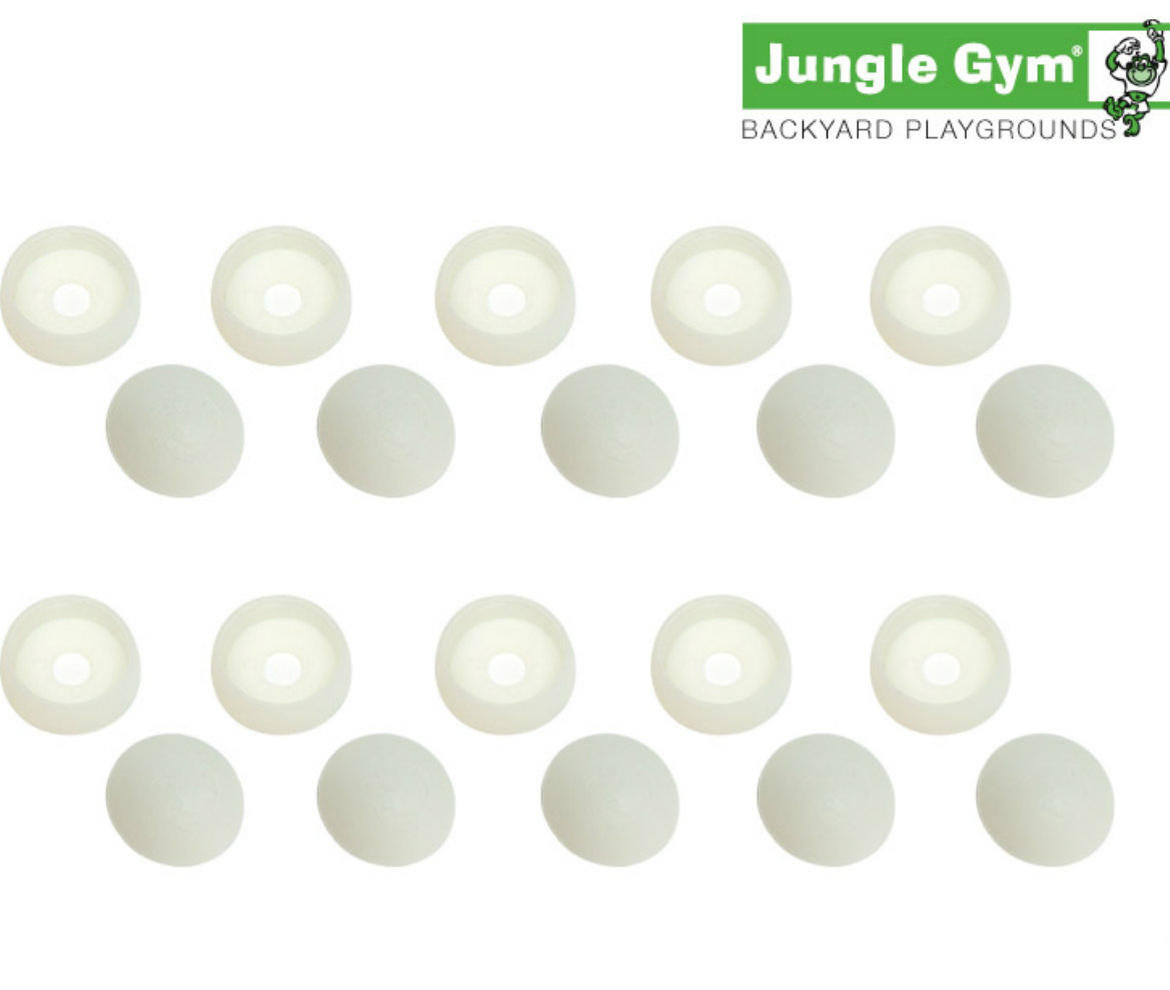 Jungle Gym Bolts Caps 10pc - Jungle Gym Accessories