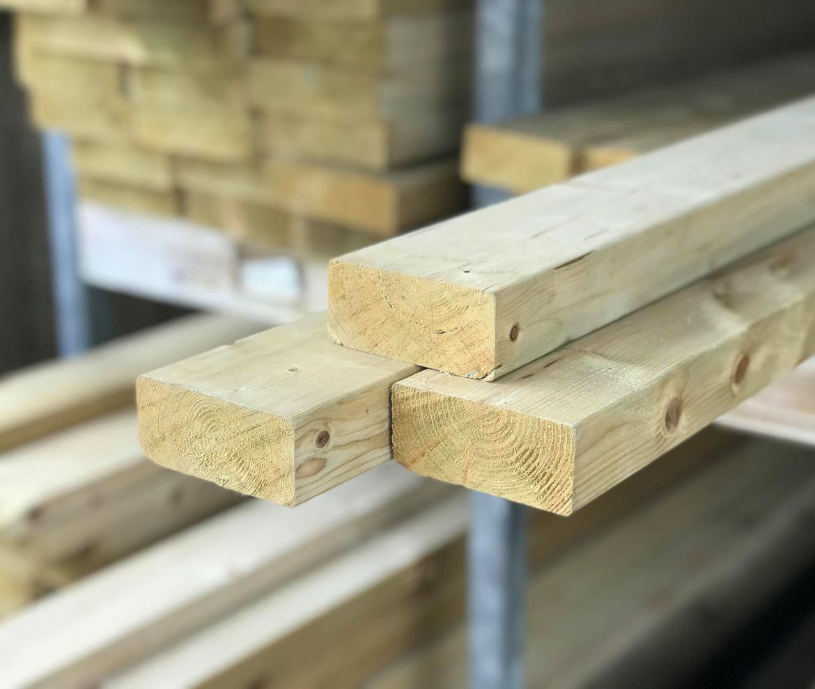 Eased Edge Timber 3.6m x 94mm x 44mm - D.I.Y. Timber