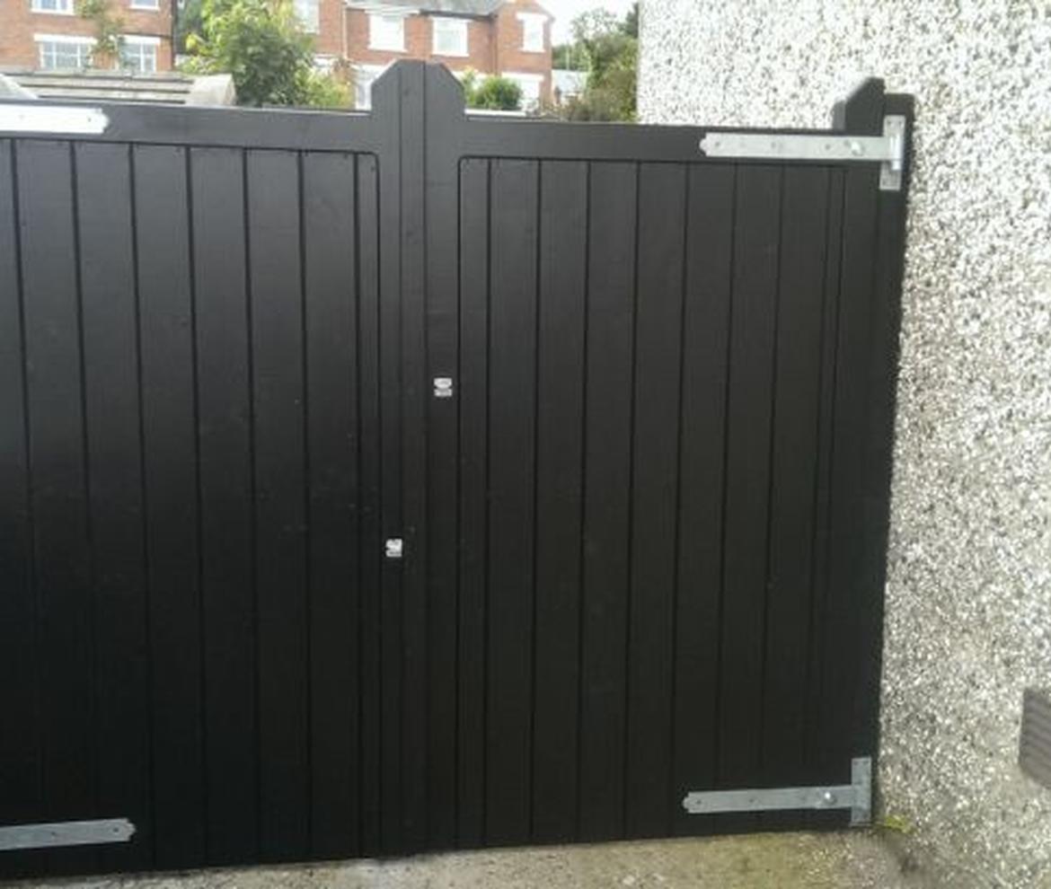 Double Leaf Mortice & Tenon Gates (69mm) - Driveway Gates