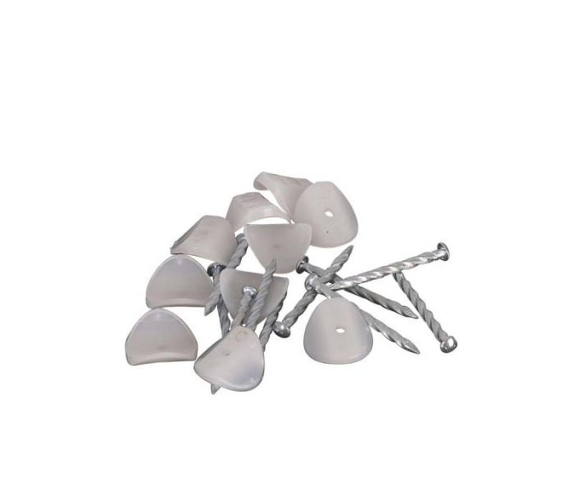 Halvec Screw & Washer Pack for Corrugated Sheet (Pack of 10) - Roofing Materials