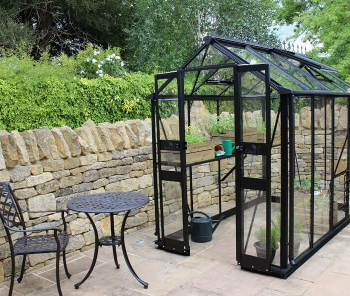 Halls Cotswold Birdlip 2.5m x 1.4m - Halls Cotswold Greenhouses