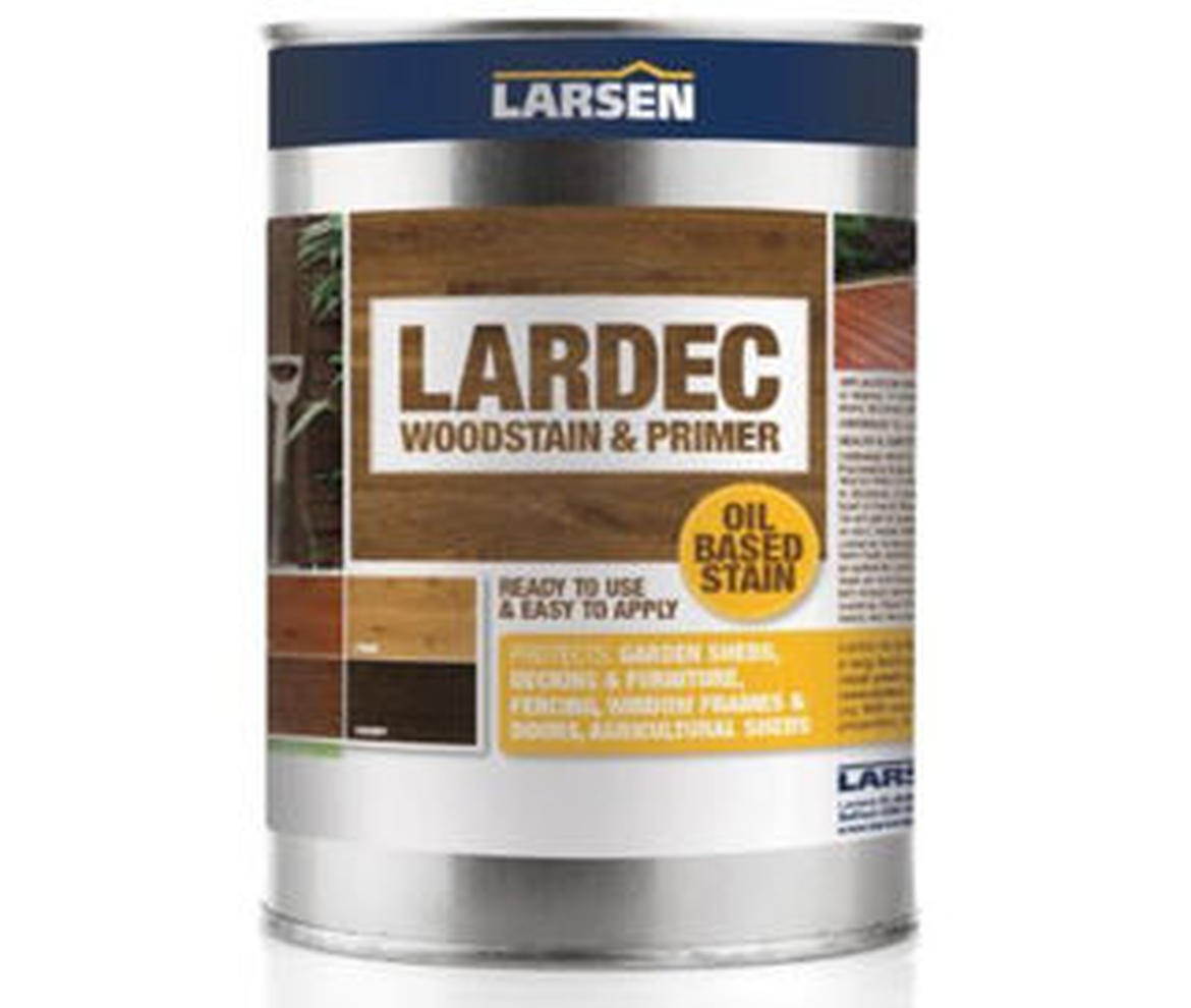 Lardec Woodstain & Primer Teak - Paints & Oils