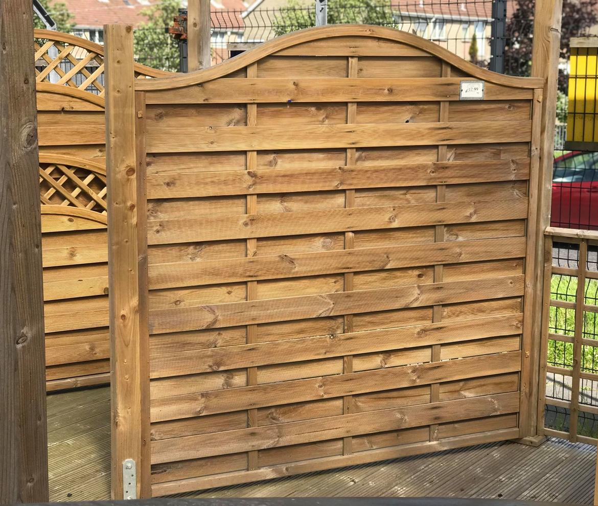 Causeway Fence Panel 1800mm x 1800mm x 45mm - Fence Panels
