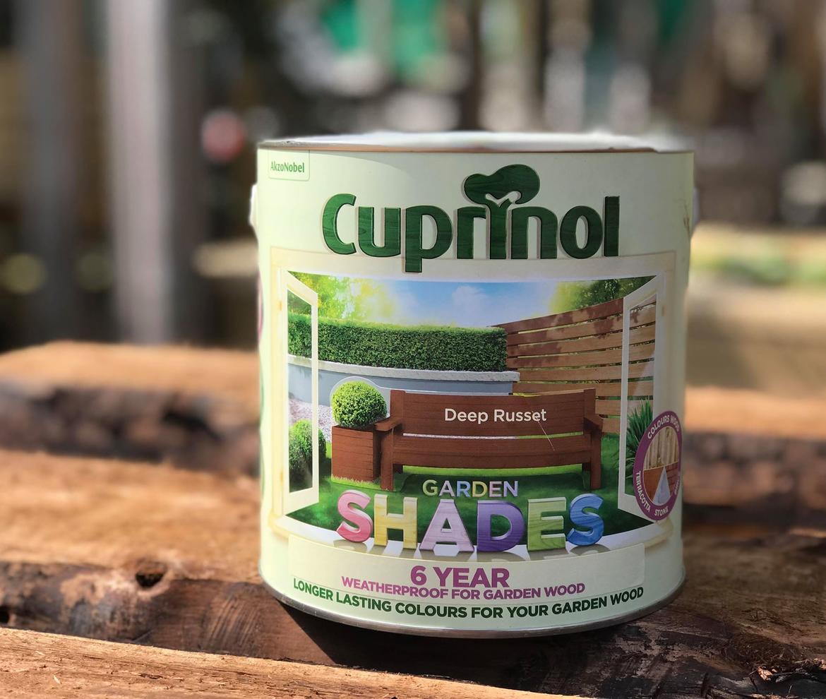 Cuprinol ‘Deep Russet’ Garden Shades - Paints & Oils