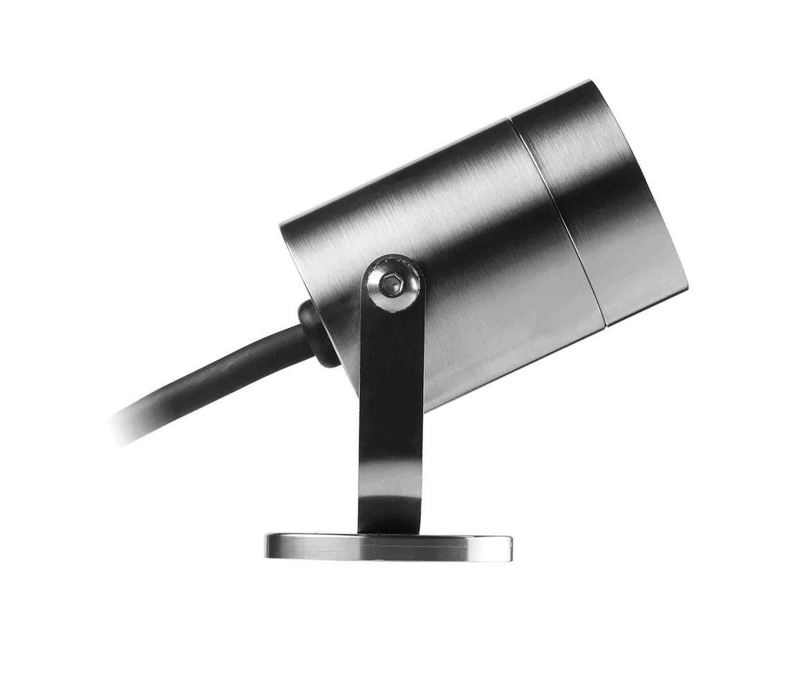 Ellumiere Small Spotlight S/Steel - Mains Lighting