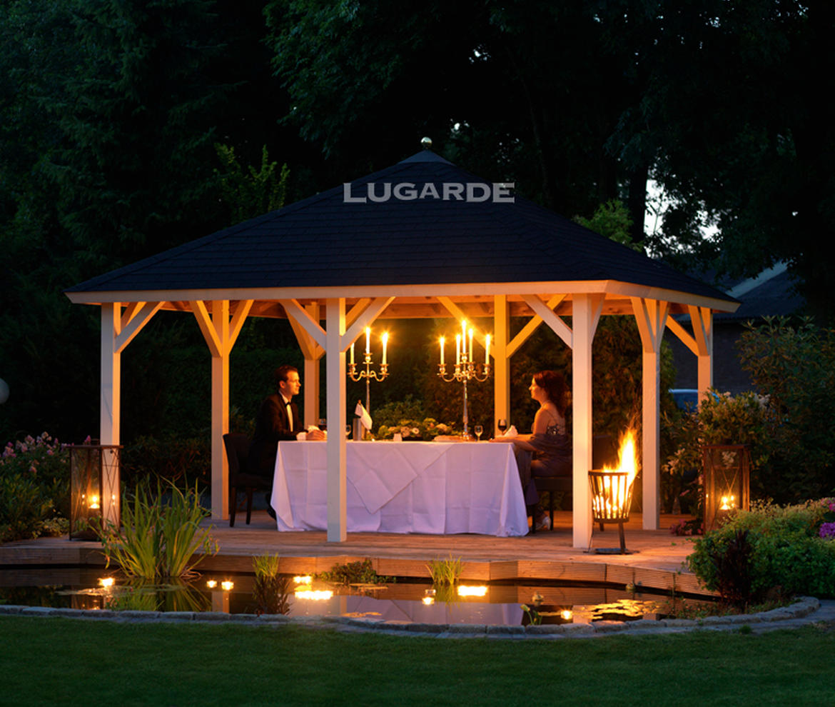 Lugarde Log Cabin - Lugarde Gazebos