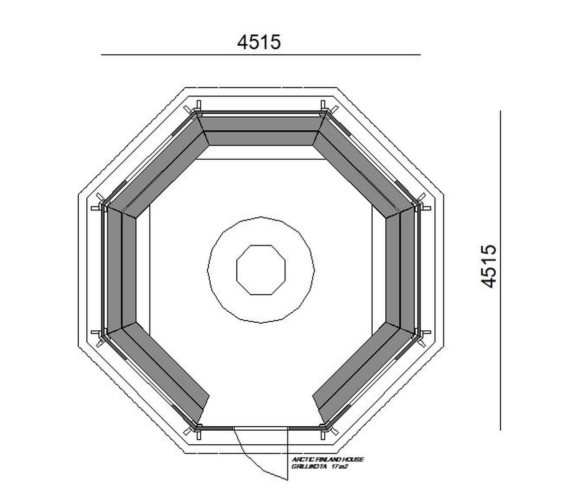 Arctic Finland BBQ Hut 17M² - Arctic Finland BBQ Hut