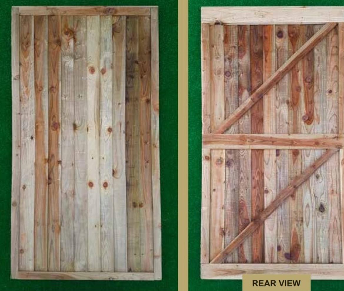 Flat Top (6ft x 3ft) - Garden Gates 