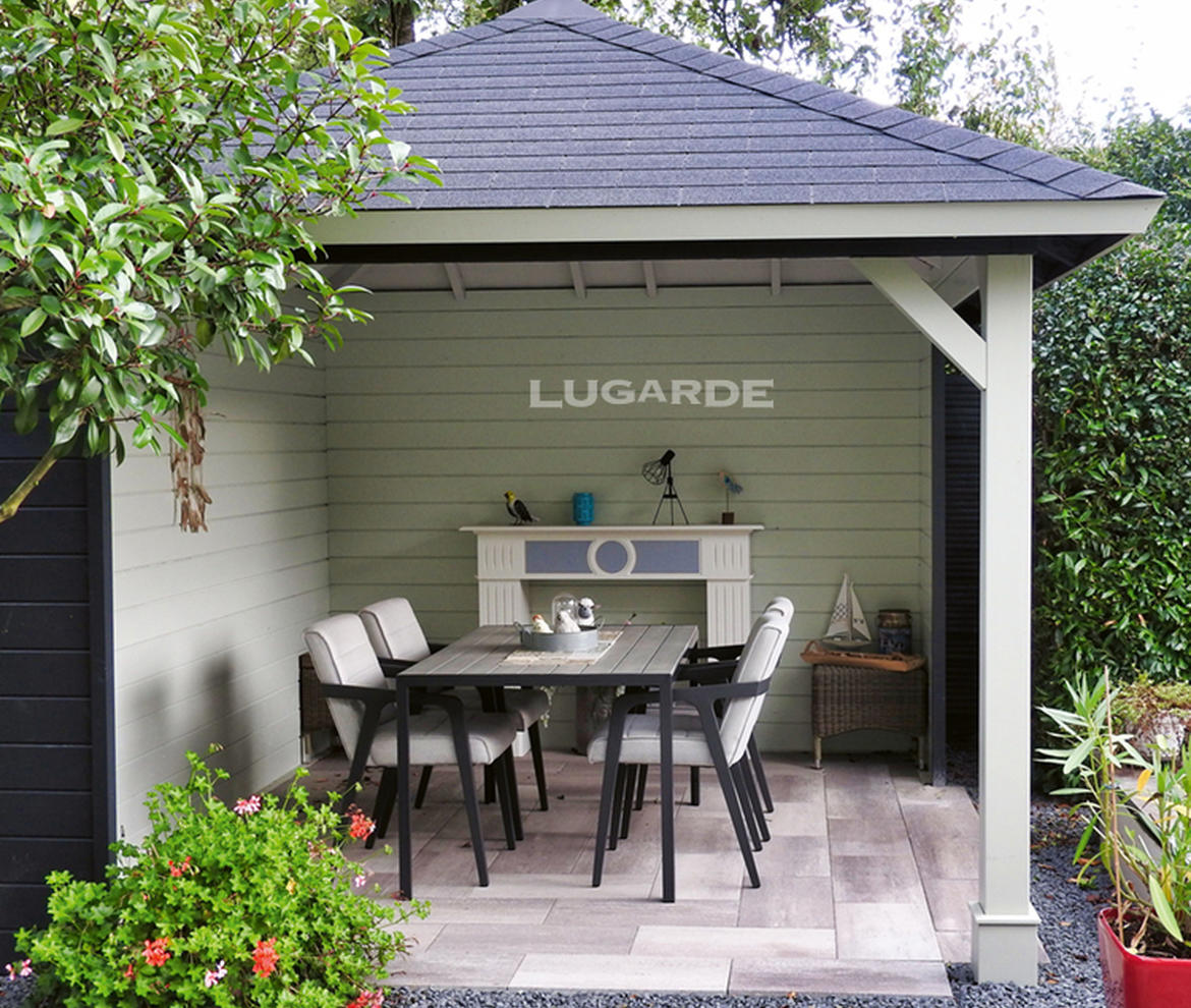 Lugarde Log Cabin - Lugarde Gazebos