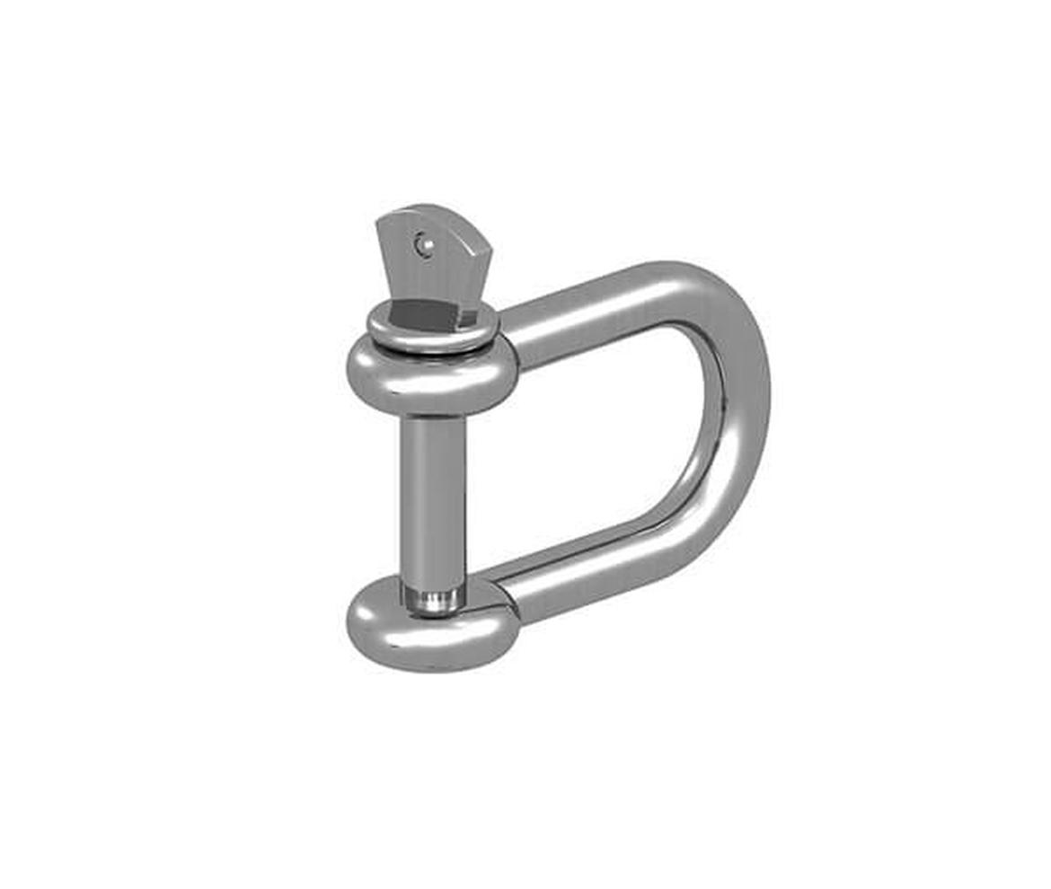 Galvanised Dee Shackle (Pack of 2) 8mm - Gate Hardware