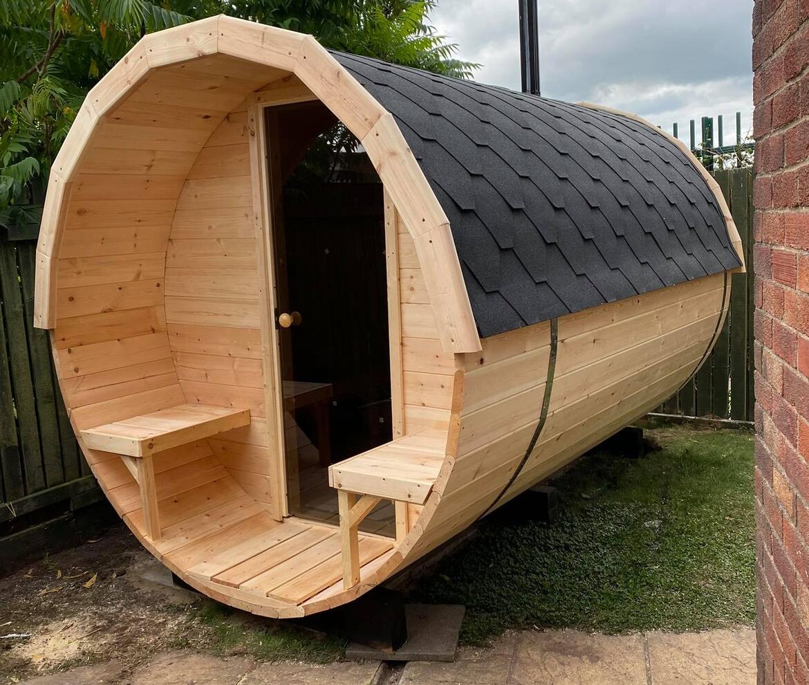 Woodstoc Barrel Sauna - Barrel Sauna
