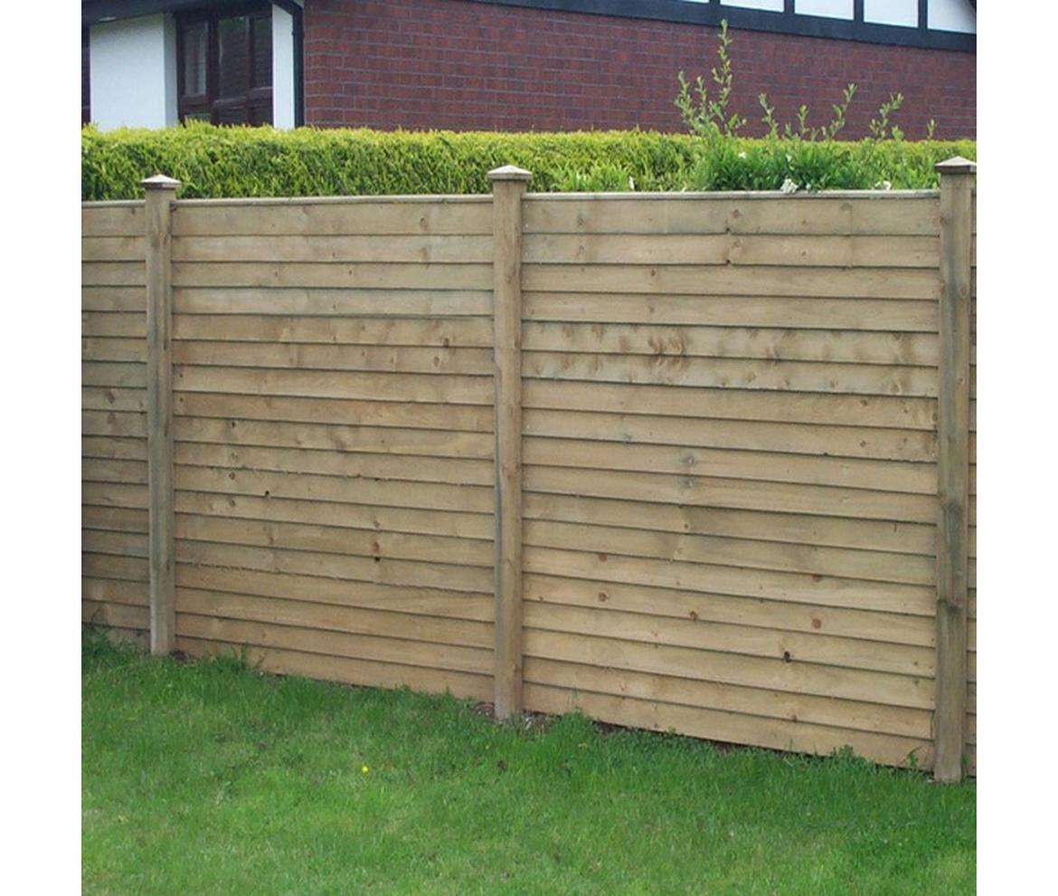 Horizontal Feather Edge Panels  - Fence Panels