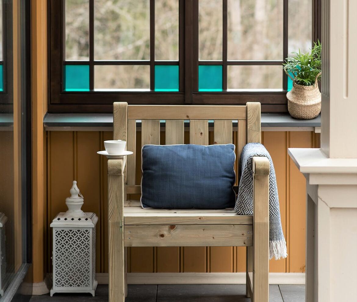 Massive 1 Seater Bench - Garden Benches