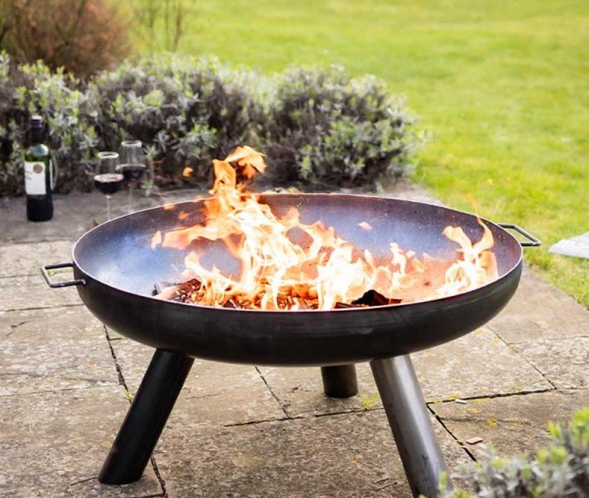 Caldera Grande Industrial Firepit - Fire Pits, Chimineas & Braziers