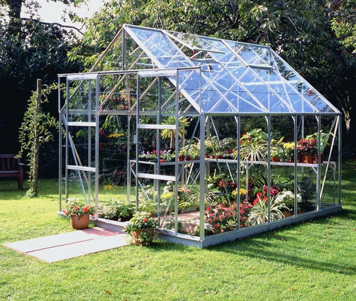 Halls Magnum 10ft x 8ft Greenhouse - Halls Traditional & Qube Greenhouses