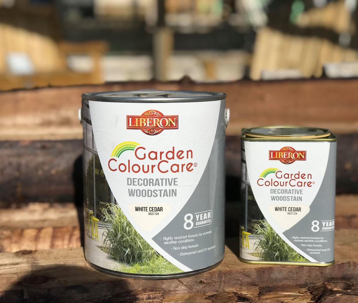Liberon Garden ColourCare Decorative Woodstain - Paints & Oils