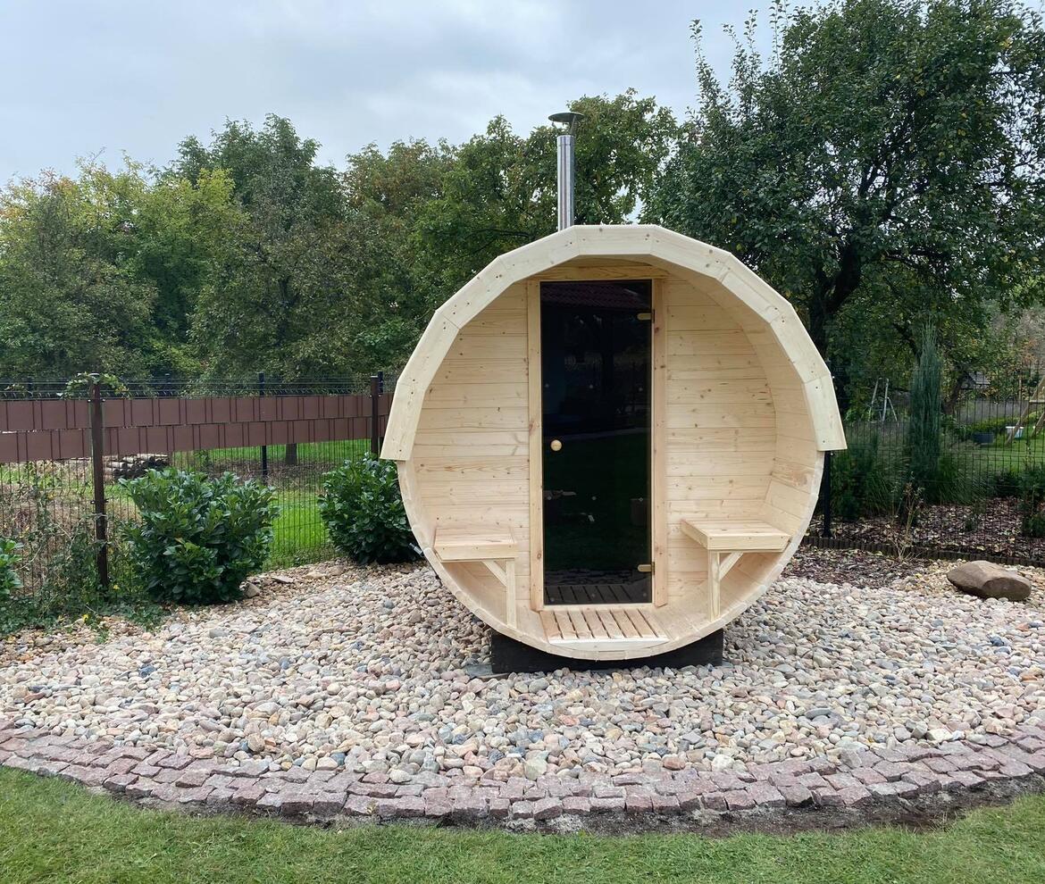 Woodstoc Barrel Sauna - Barrel Sauna