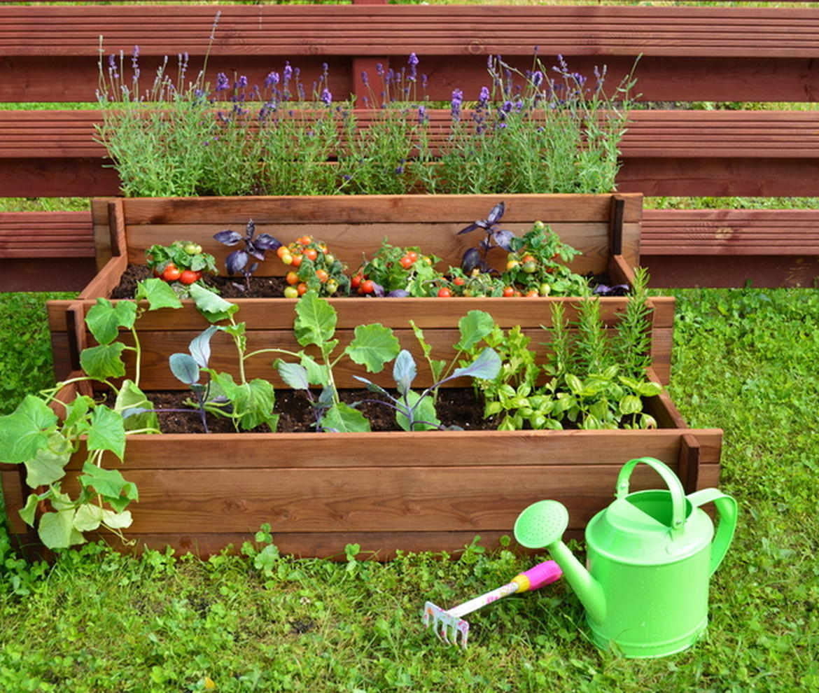 EKJU 3 Level Raised Bed - Planters