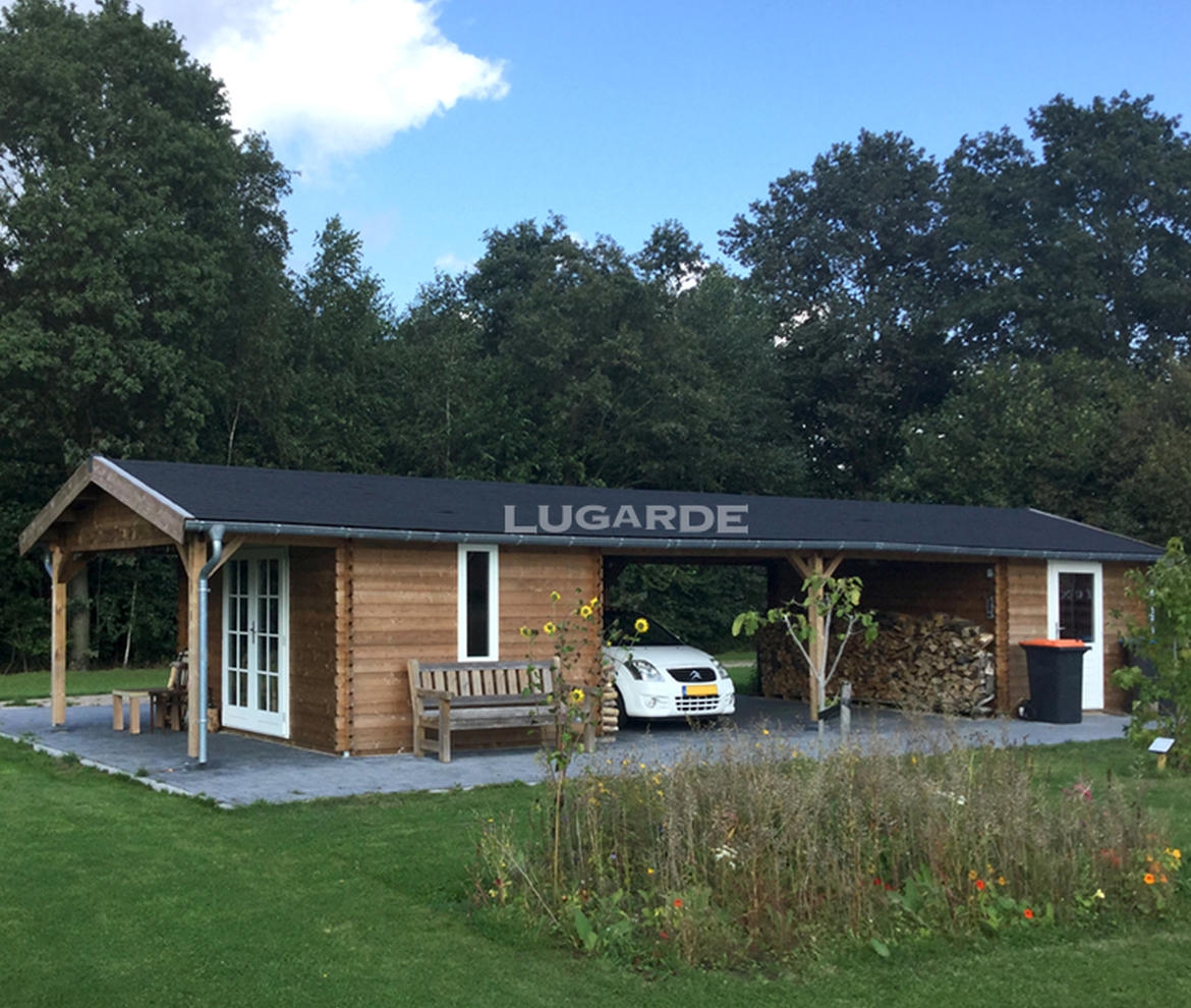 Lugarde Log Cabin - Lugarde Garages