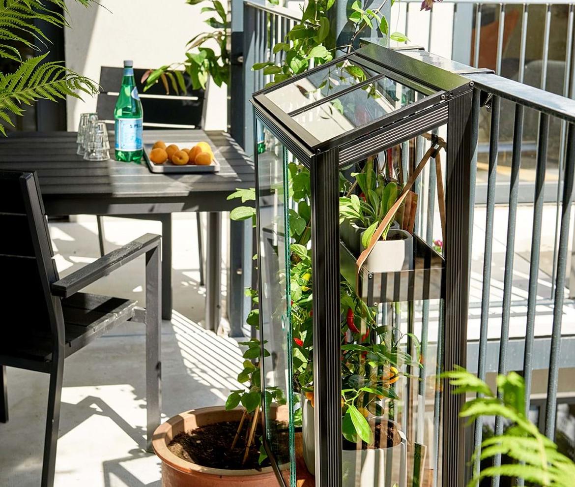 Juliana ‘Urban Balcony’ Greenhouse - Juliana Greenhouses