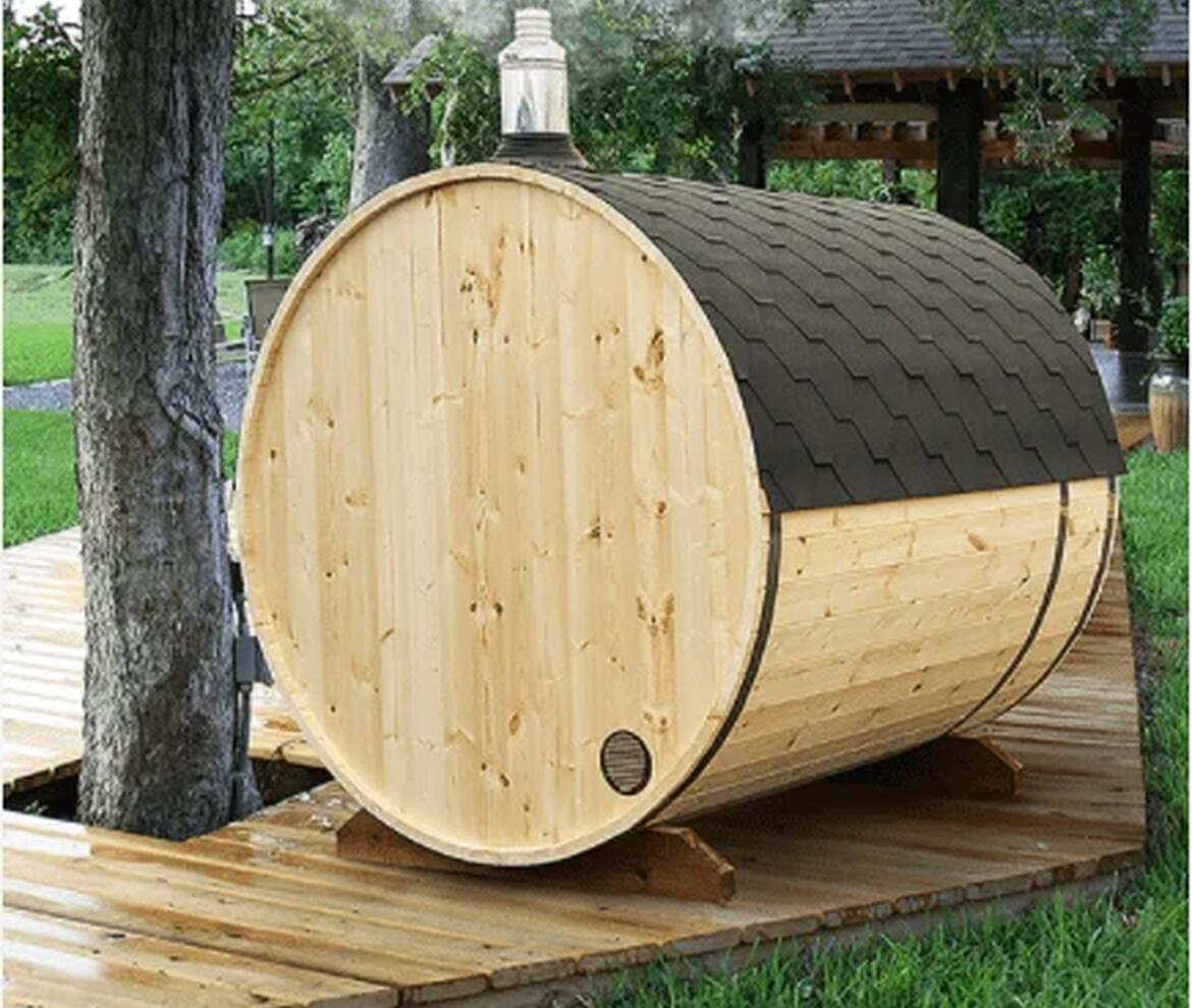 Woodstoc Barrel Sauna - 