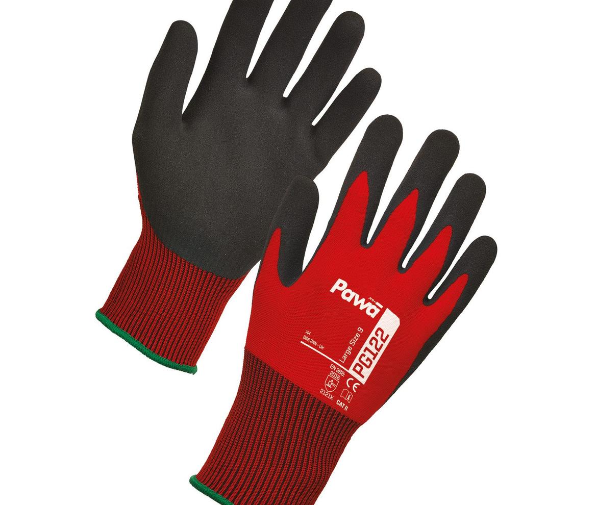 Pawa PG122 Latex Coated Glove - Tools