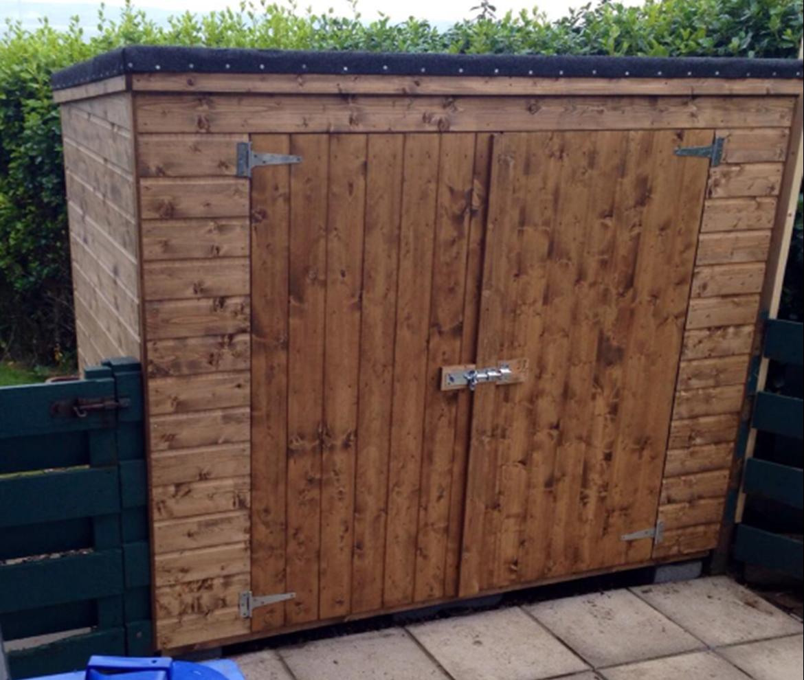 Standard Woodstoc Storage Box 12mm Cladding  - Sheds & Summerhouses