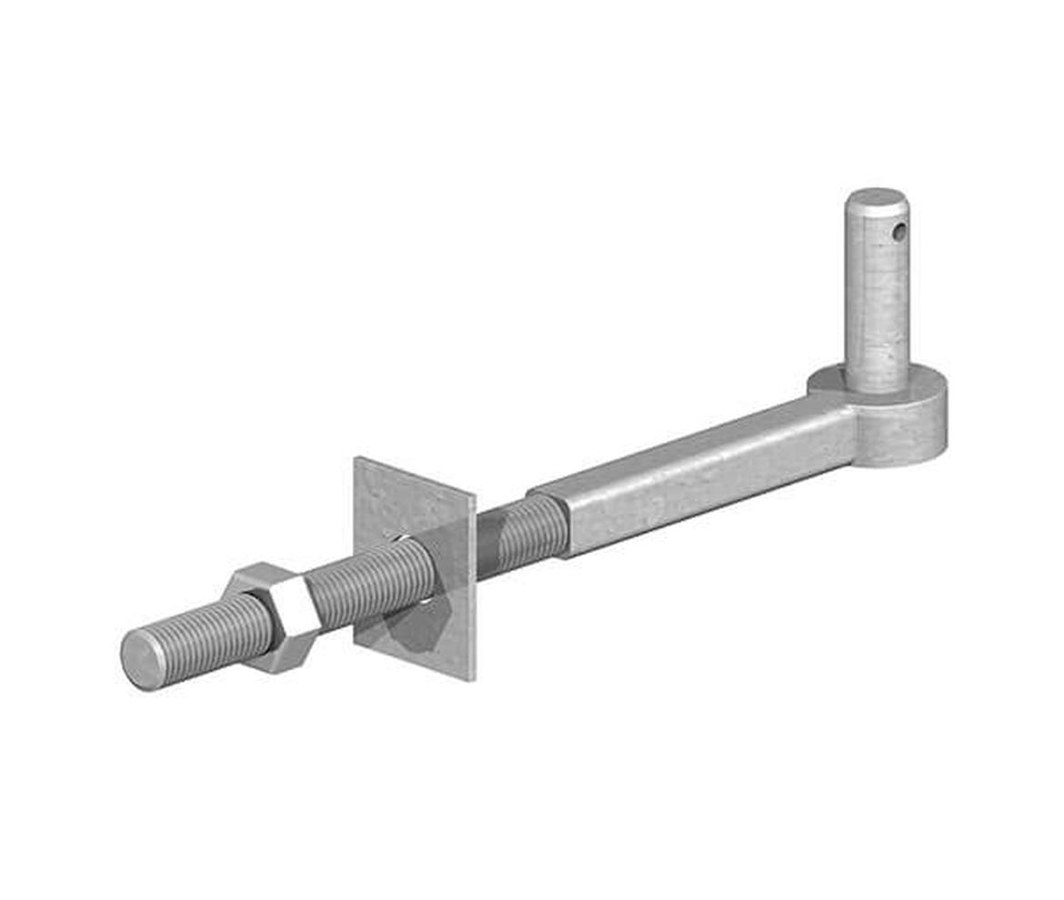 Galvanised Bolt Hook 250mm - Gate Hardware