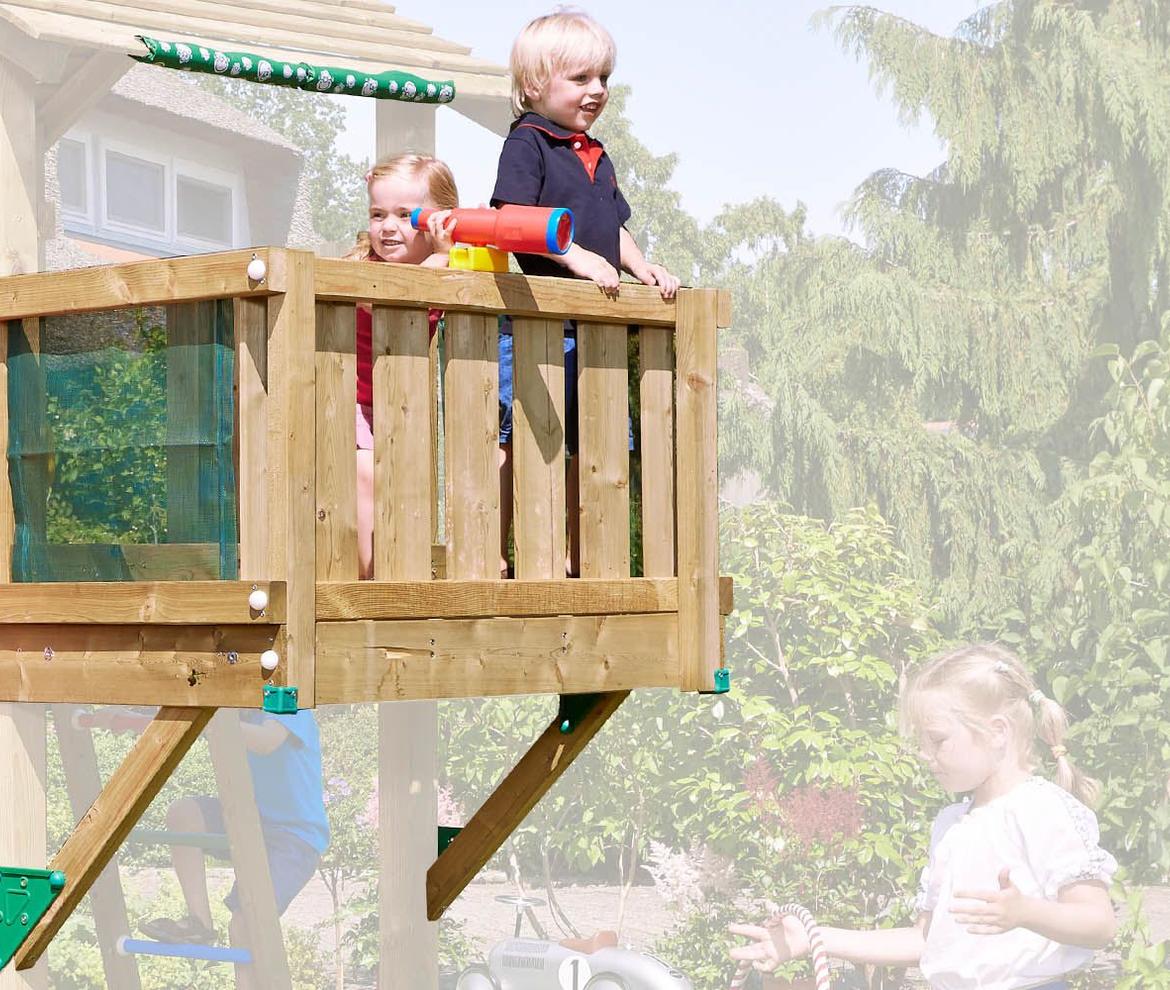 Jungle Gym Balcony Module - Jungle Gym Modules