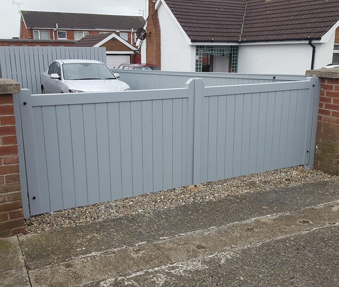 Single Or Double Leaf Mortice & Tenon Gate  - Driveway Gates