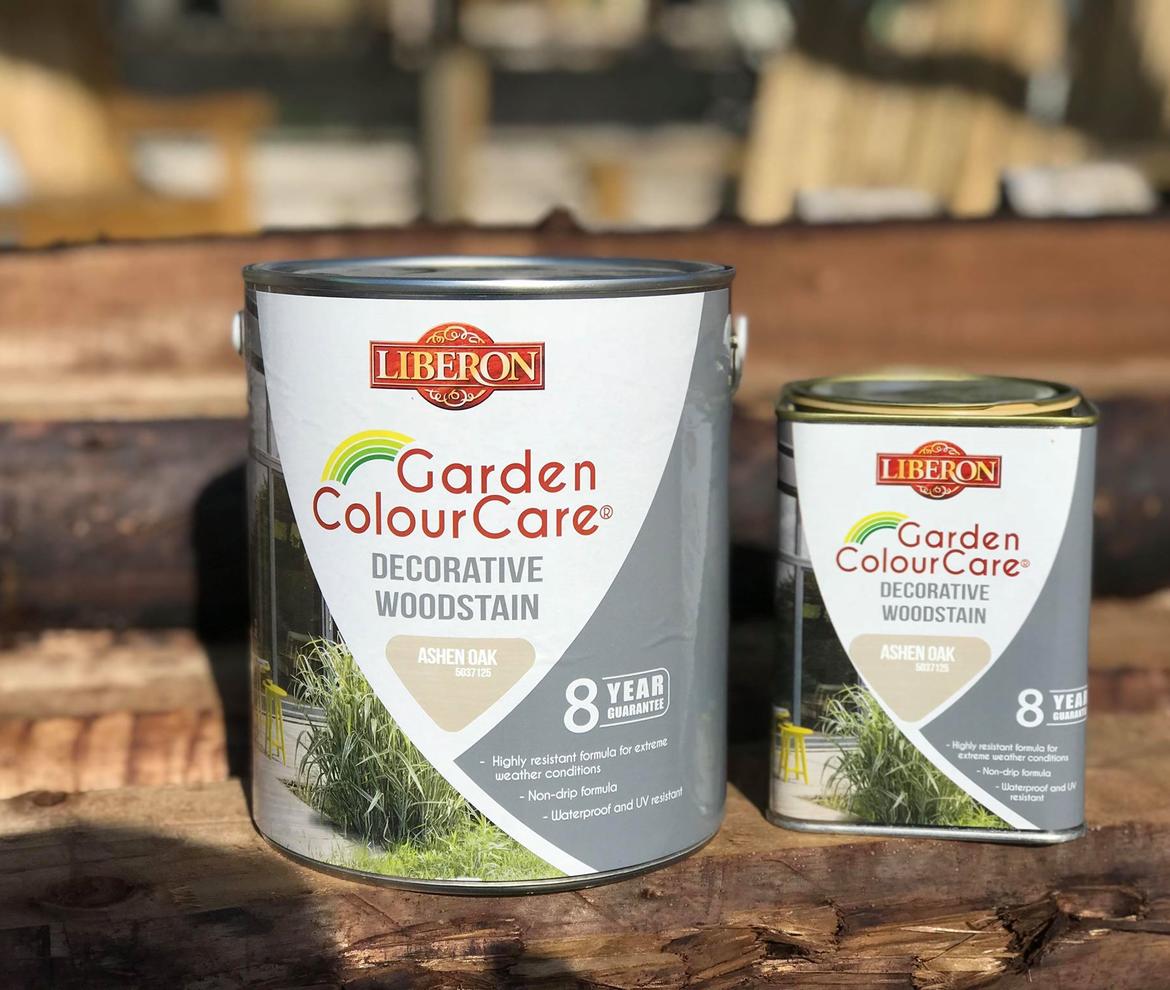 Liberon Garden ColourCare Decorative Woodstain - Paints & Oils