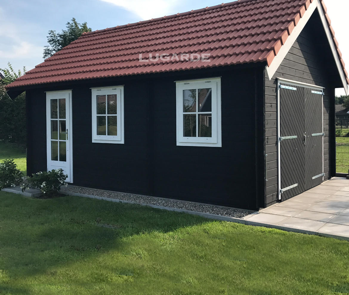 Lugarde Log Cabin - Lugarde Garages