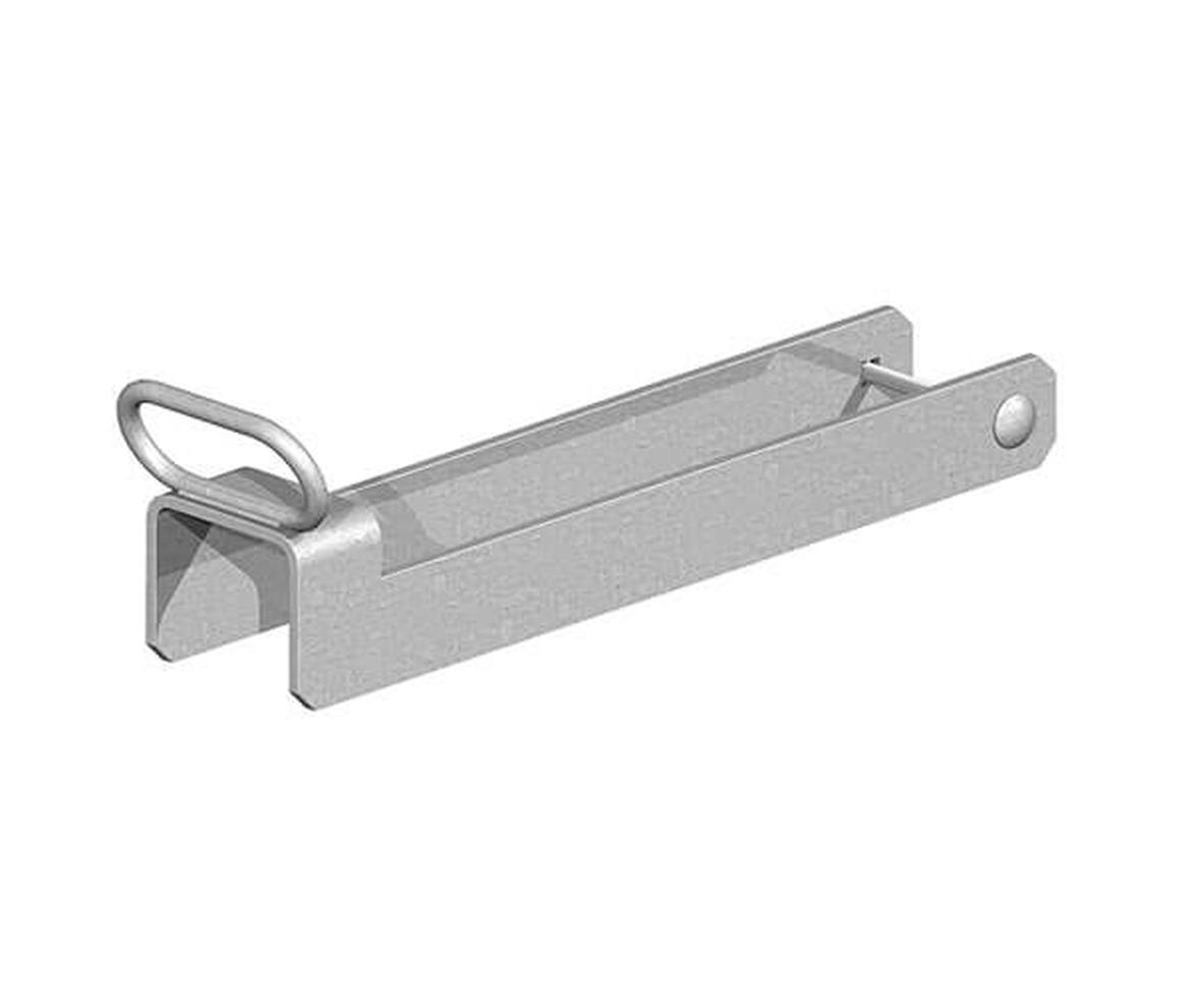 Galvanised Throwover Loop for 75mm Gates 450mm - Gate Hardware