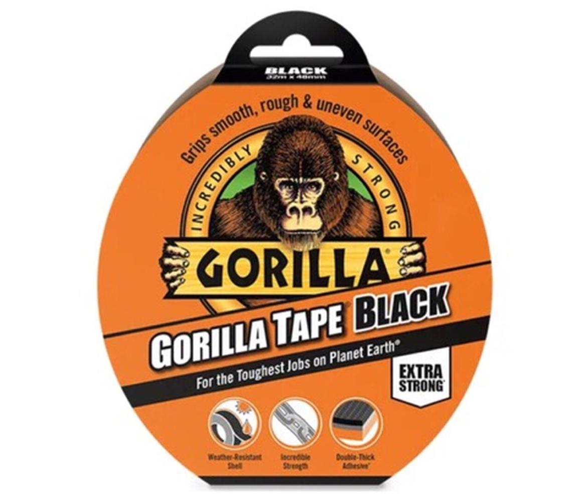 Gorilla Tape Black – 32m - Gorilla Range