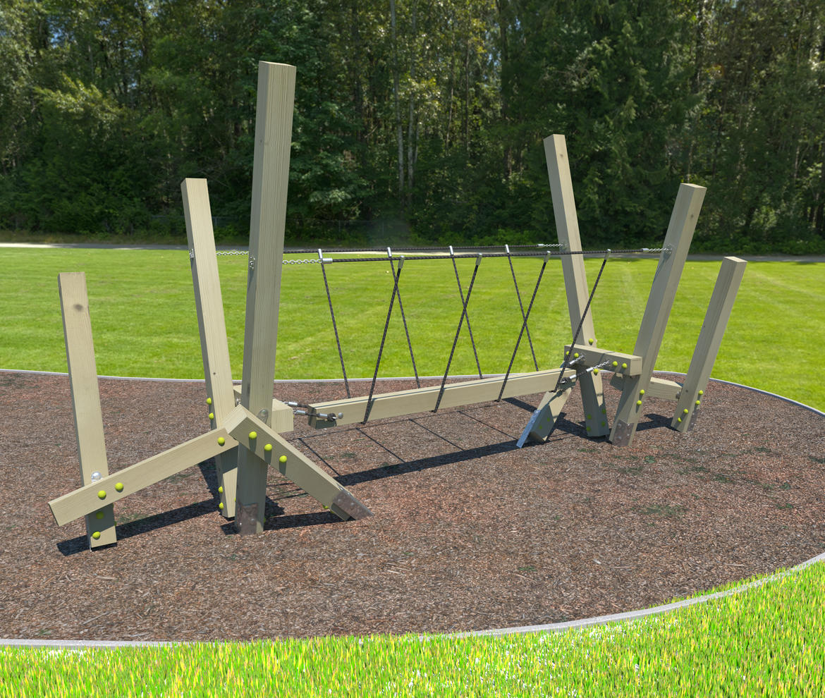 Adventure Trail Module ‘LINK FREESTANDING’ - White Rhino