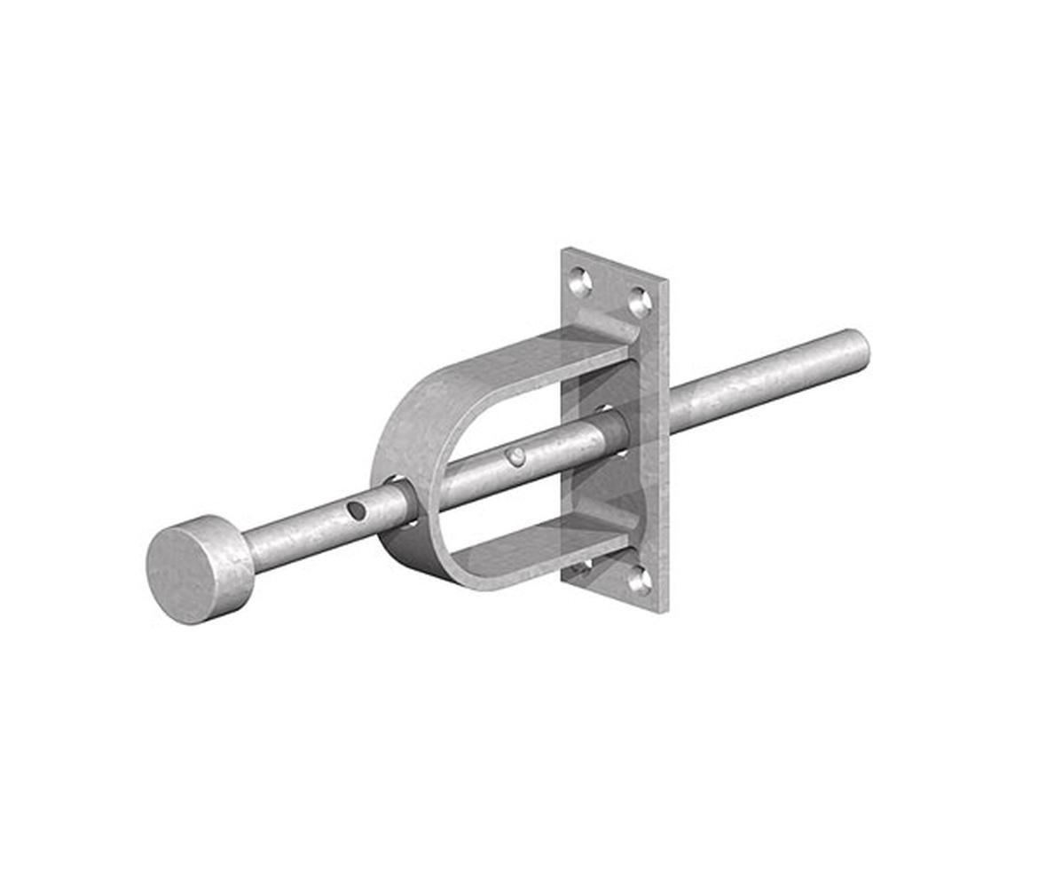 Galvanised Field Gate Shoot Bolt 330mm - Gate Hardware