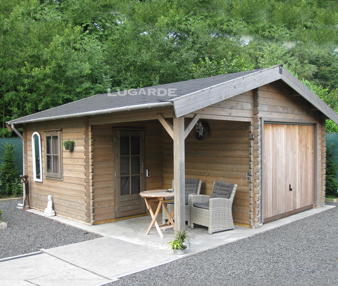 Lugarde Log Cabin - Lugarde Garages