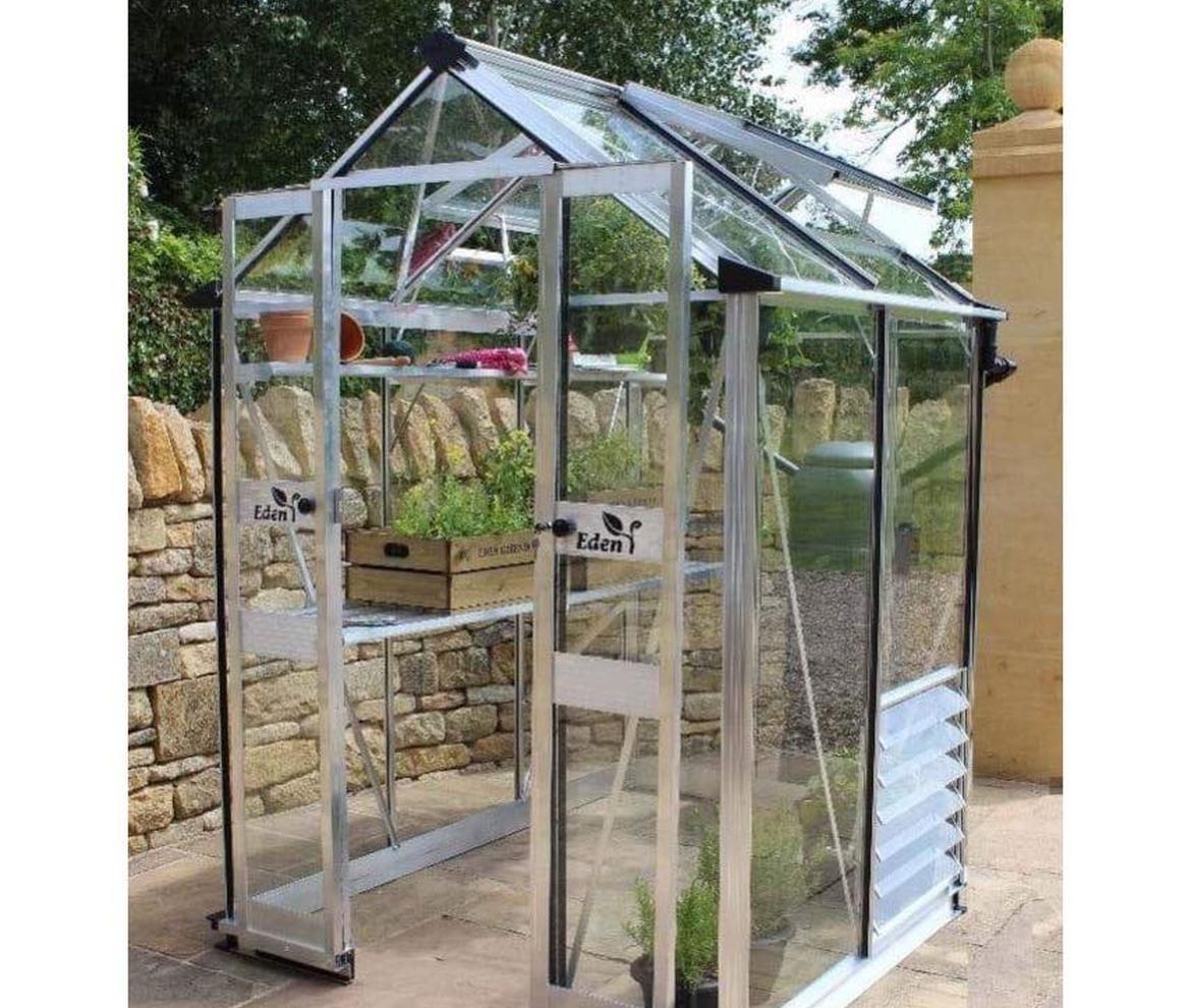 Halls Cotswold Birdlip 1.3m x 1.4m - Halls Cotswold Greenhouses